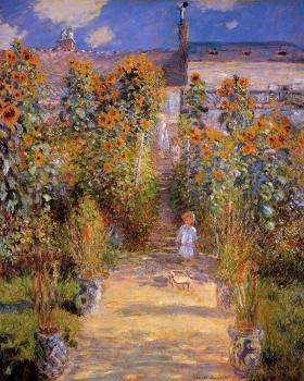尅勞德 莫奈 Monet's Garden at Vetheuil